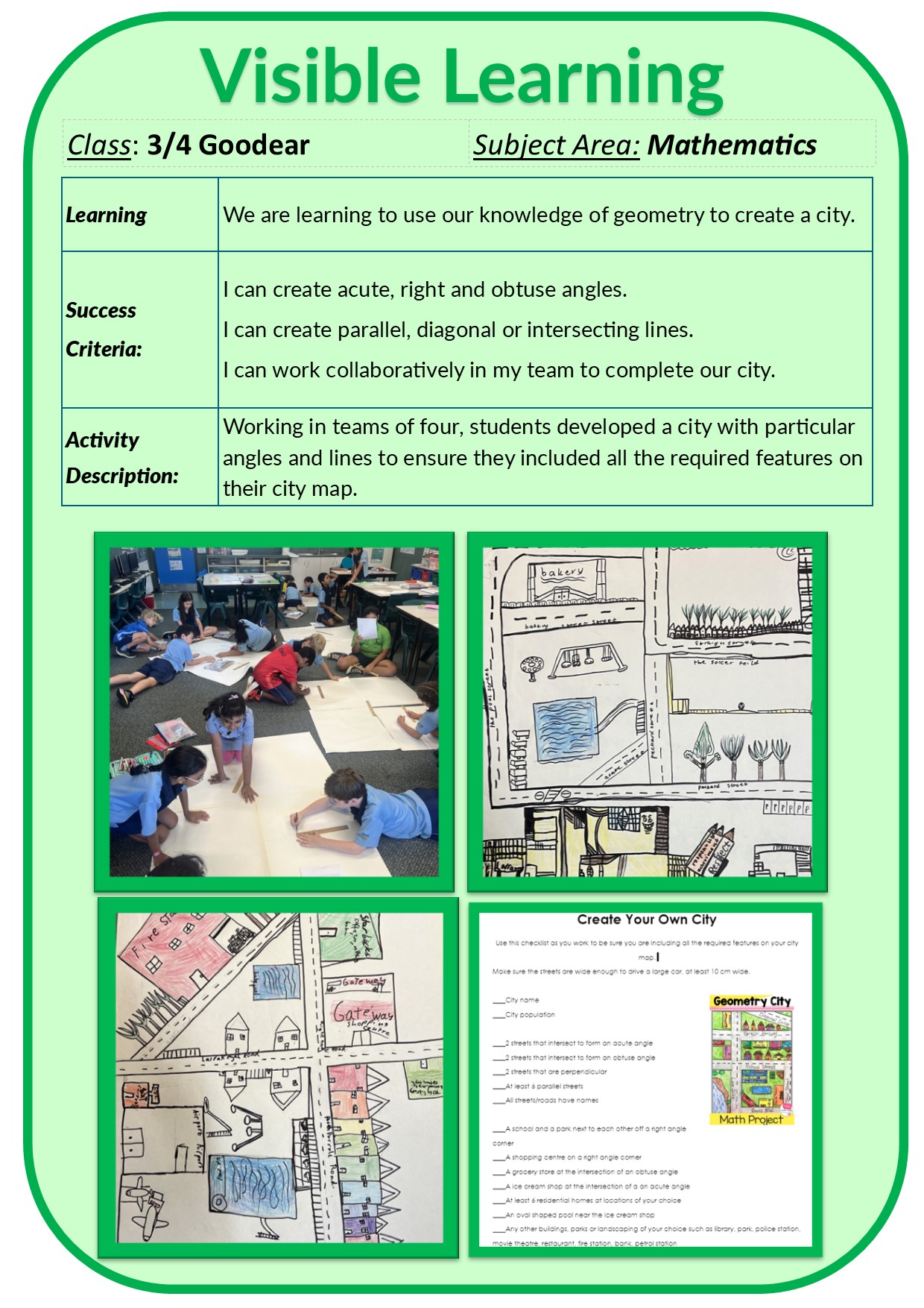 Maths Focus - 3/4 Goodear Term 4, 2024