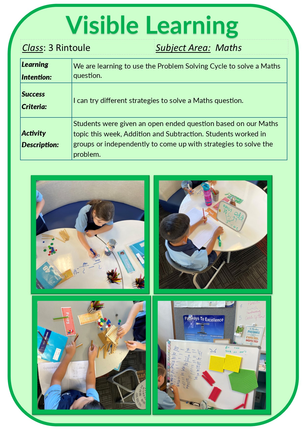 Maths Focus - 3 Rintoule Term 2, 2023